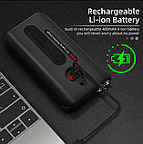 Товщиномір BSIDE T2 0-1500 мкр Fe & NFe (чохол, АКБ) Full black, фото 2