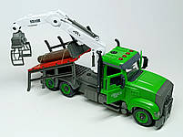 Машинка-конструктор Yi wu jiayu "Кран-маніпулятор" 34 см YW9073B, фото 3