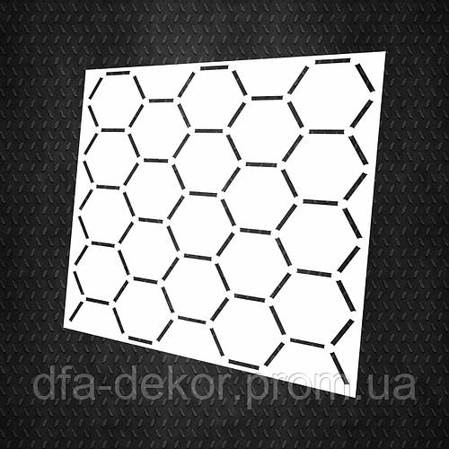 Трафарет DFA для декора Геометрия для штукатурки и краски 0,3-1мм ...