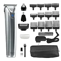 Тример Wahl Stainless Steel Advanced 4 ножа ,Срібло (9864-600SS), фото 3