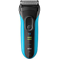 Електробритва Braun 3040s Series 3 WET & DRY Blue [95111]