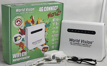 4G роутер World Vision 4G Connect Micro 2+ з акамулятором