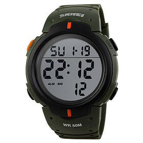 Годинник наручний Skmei 1068 Original (Army Green, 1068AG) | Наручний годинник