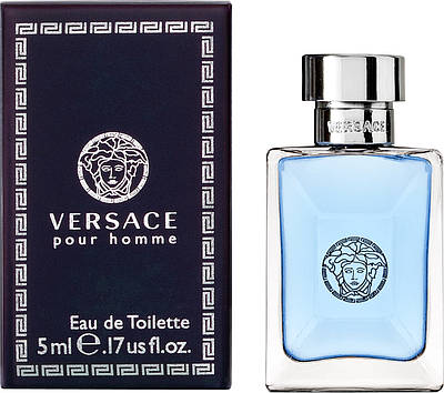 Мініатюра Туалетна вода Versace Pour Homme 5 мл