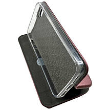 Чохол книжка Elegant book для Apple iPhone 5/5S/SE бордовий, фото 4