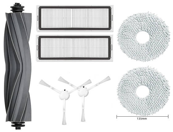 Комплект №3 для робота-пилососа Xiaomi Dreame L10s Ultra (RLS6LADC), L10 Prime, L10s Pro, L10 Ultra, фото 2