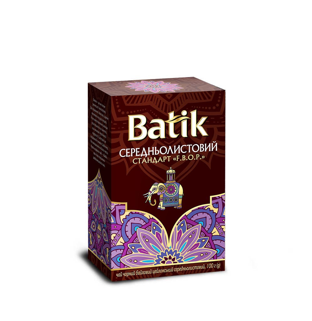 Batik Чай чорний Середньолистовий 100 грам