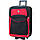 Набір валіз Bonro Style 2 шт текстильні дорожні на колесах чорно-червоний 42400029, фото 2