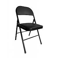Стілець розкладний Bonro Бонро B-019 чорний (42400120)