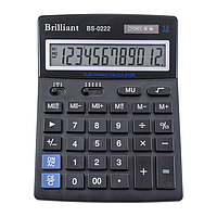 Калькулятор Brilliant BS-0222 12 разрядов 2-пит