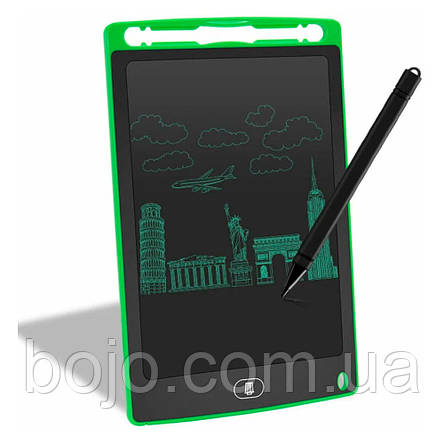 Графічний планшет для малювання LCD Writing Tablet 8.5", Зелений, фото 3