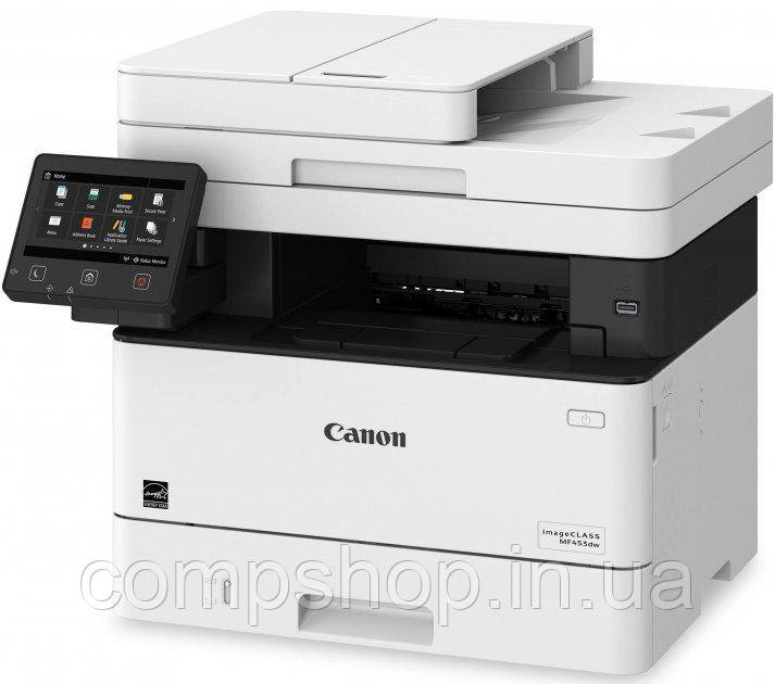 Багатофункціональний пристрій Canon i-SENSYS MF453dw, Wi-Fi, duplex, ethernet, DADF (5161C007BA)