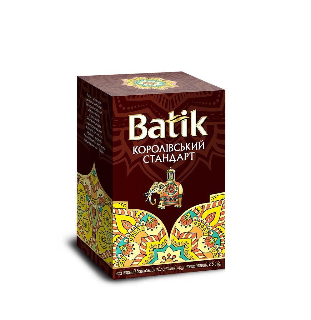 Чай чорний листовий Батік Королівський стандарт 85 грам, фото 1