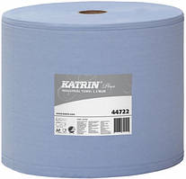 Нетканий протирковий матеріал Katrin Plus Poly Roll X L Blue (cellulose)