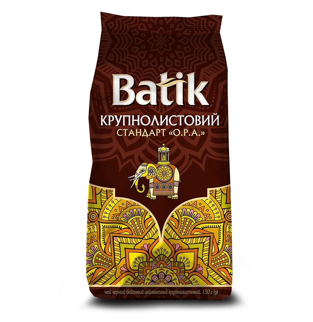 Batik чай чорний цейлонський крупнолистовий OPA 150 грам