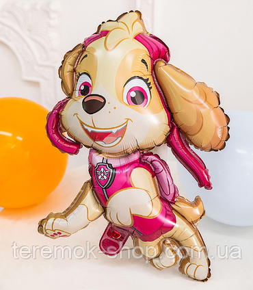 Фольгований шар фігура Скай Китай розмір 55х38 см