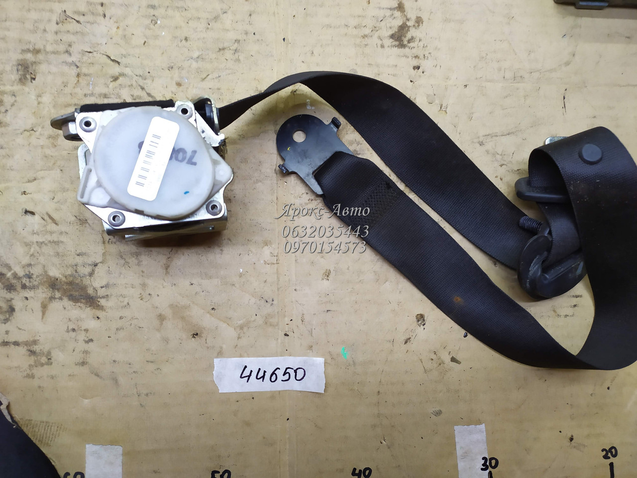 Ремінь безпеки лівий BMW X5 E70 (2006-2013) 000044650