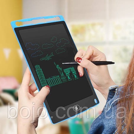 Графічний планшет для малювання LCD Writing Tablet 8.5", Синій, фото 1