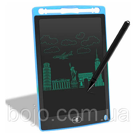 Графічний планшет для малювання LCD Writing Tablet 8.5", Синій, фото 3
