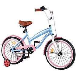 Велосипед дитячий "CRUISER" Tilly T-21631 blue/pink 16', World-of-Toys
