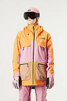 Куртка жіноча Picture Organic Haakon Woman 2024 для сноуборду та лижного спорту Куртка, 20000, Для жінок, Для гірськолижного спорту, L, Рожевий-помаранчевий
