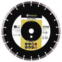 Алмазний відрізний диск по бетону Baumesser 1A1RSS/C3-H (300x3.0/2.0x10x25.4-22 F4 Asphalt Pro) (94320005022)