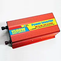 Автомобильный преобразователь напряжения 1500W c 12 на 220V с защитой от короткого замыкания,Инвертор в машину