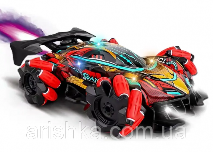 Трюкова машинка всюдихід на радіокеруванні з парою,світлом,звуком