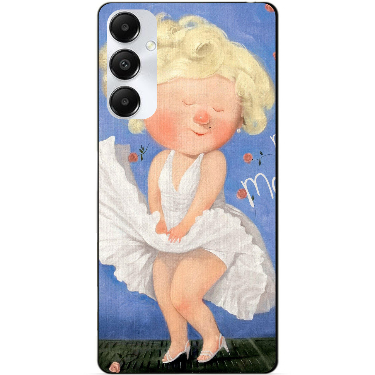 Силіконовий чохол бампер для Samsung A05s з малюнком Мерілін Монро Гапчинська Marilyn Monroe