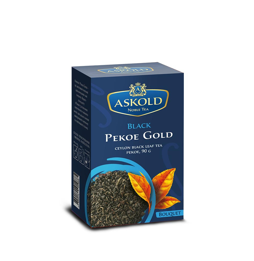 Чай чорний Askold Pekoe байховий цейлонський листовий 90 грамів, фото 1