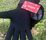 Зимові чоловічі кашемірові рукавички, фото 2