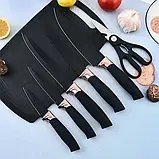 Набір кухонного приладдя 19 шт. із підставкою та ножами TS Kitchen QXF-05 кухонні аксесуари 19 Предметів, фото 5