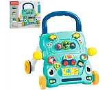 Дитячі Ходунки-каталка з ігровим центром 67127 "WToys", 2 кольори, УКРАЇНСЬКЕ ОЗВУЧУВАННЯ, світло, пісні, казки, фото 2