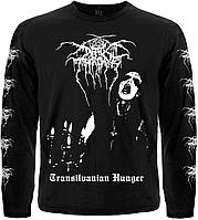 Футболка з довгим рукавом Darkthrone "Transilvanian Hunger" (з друком на рукавах), Размер XL