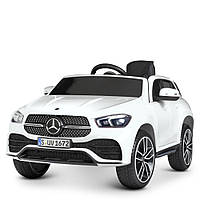 Детский одноместный электромобиль Mercedes с пультом управления и MP3 Bambi M 4563EBLR-1 Белый