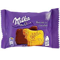 Печиво шоколадні корови Мілка Milka 40g 24шт/ящ (Код: 00-00015337)