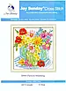 Набір для вишивання за нанесеною на канву схемою "Flowers blooming". AIDA 14CT printed 31*32 см, фото 3