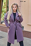 Осіннє пальто батальне 435 ет, фото 2