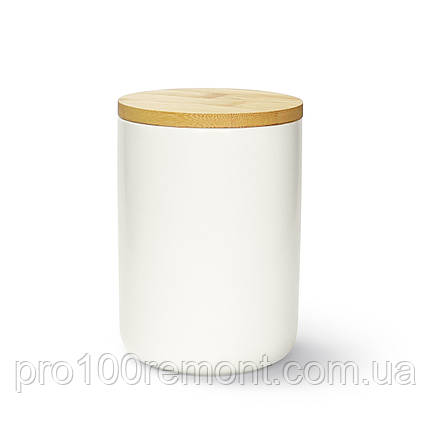 ЄМНІСТЬ ДЛЯ ЗБЕРІГАННЯ KP-13 M WHITE/WOOD, фото 1