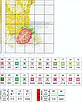 Набір для вишивання за нанесеною на канву схемою "Pink Flower Burgundy". AIDA 14CT printed, 31*36см, фото 5