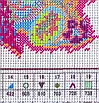 Набір для вишивання за нанесеною на канву схемою "Pink Flower Burgundy". AIDA 14CT printed, 31*36см, фото 7