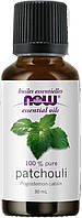 Эфирное масло пачули Now Foods Essential Oils 100% Pure Patchouli, 30 мл.