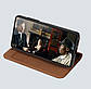Чохол книжка Dux Ducis Skin X2 з кишенею для візиток для Samsung Galaxy S23 Ultra Brown, фото 3