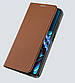 Чохол книжка Dux Ducis Skin X2 з кишенею для візиток для Samsung Galaxy S23 Ultra Brown, фото 2