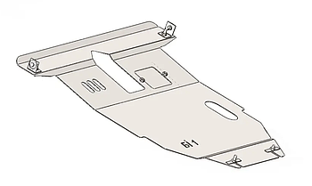 Захист двигуна і КПП BYD F3 (2011--) 1.5