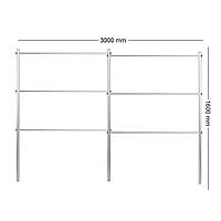 Опора для растений Шпалера садовая 1600*3000 (D28)