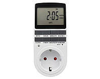 Розетка с таймером электронная недельная Timer Socket KWE-TM02-EU 8747