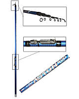 Удочка карбон IM7 Siweida ASTON 6м c/к 5-25гр (c кольцами болонское удилище телескоп)