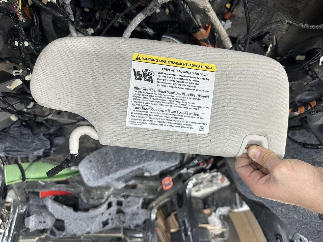 MK2 Козирок лівий Ford Edge 2015-2018 дорест б/у оригінал, фото 1