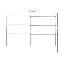Опора для растений Шпалера садовая 1600*4000 (D28)